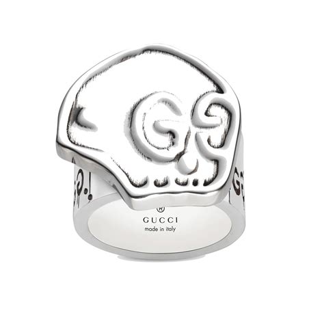 gucci skull ring dupe|gucci ghost ring women.